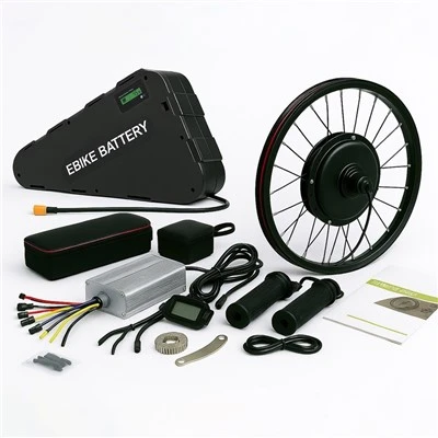 ערכת מנוע DC אופניים חשמליים 48V 1000W גלגל אחורי